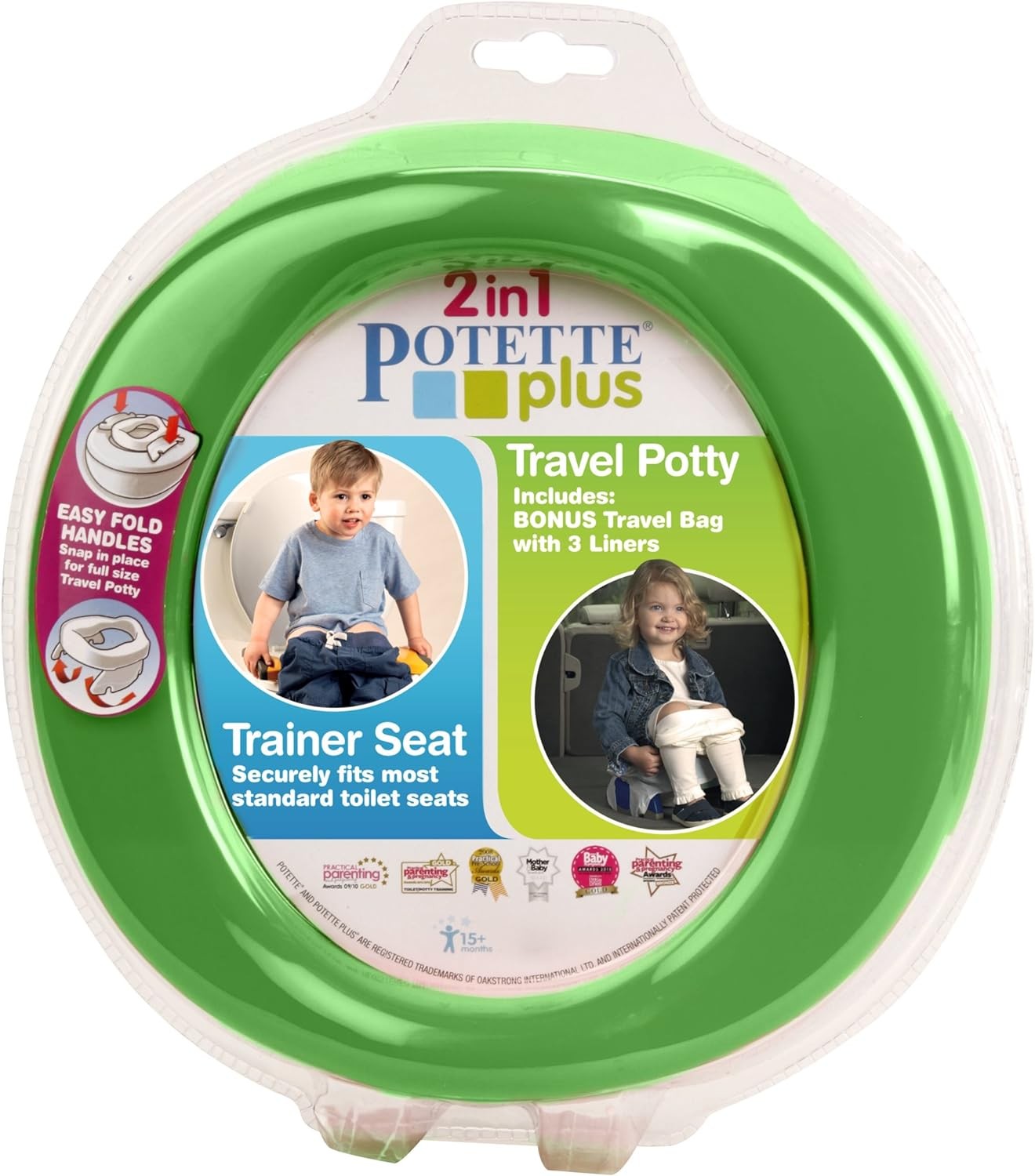 Potette 2in1 Vasino da Viaggio e Riduttore WC
