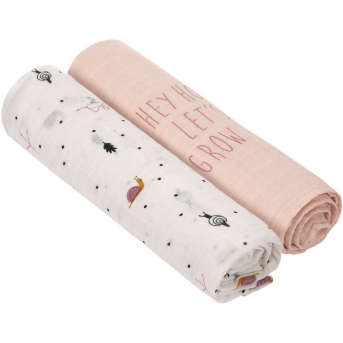 Mussola in viscosa di bamboo XL - 120x120cm - Pack 3pezzi