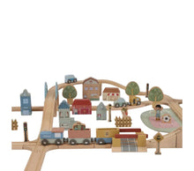 Set ferrovia con trenino in legno XL