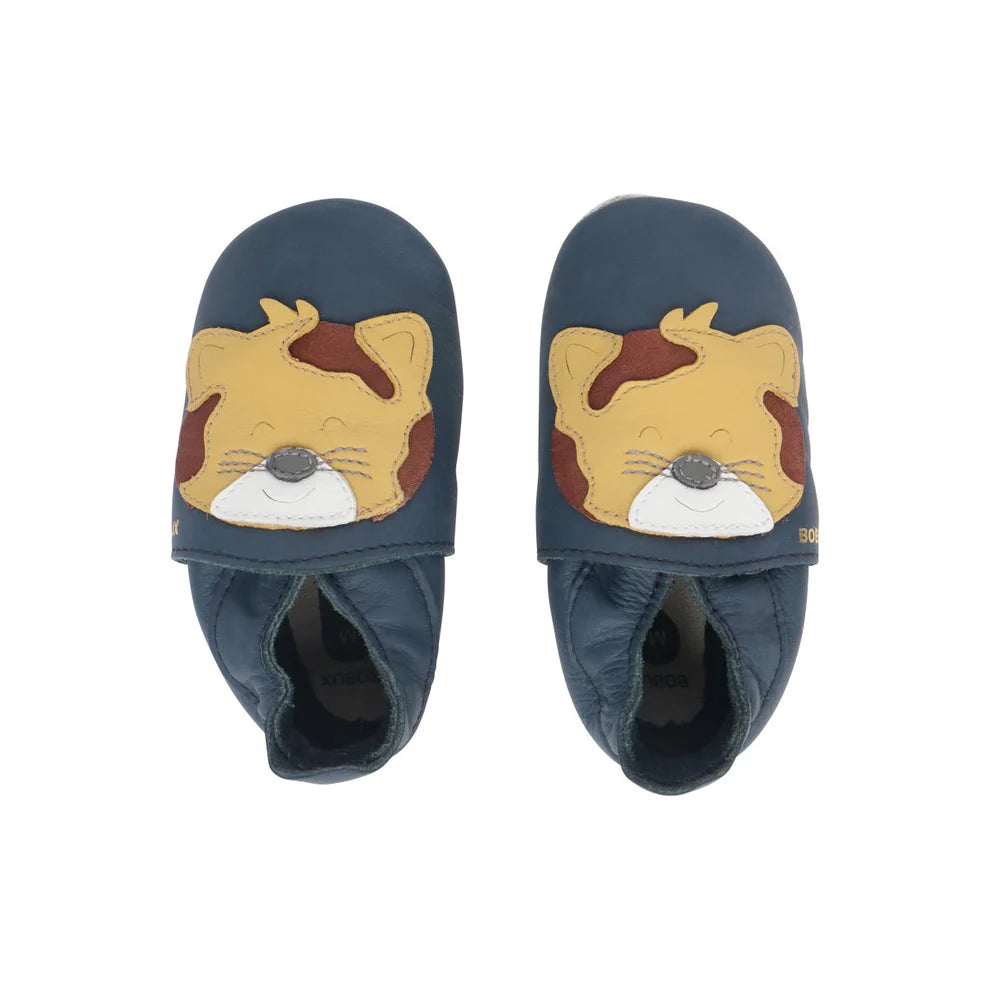 Scarpine Soft Sole Leopard Navy