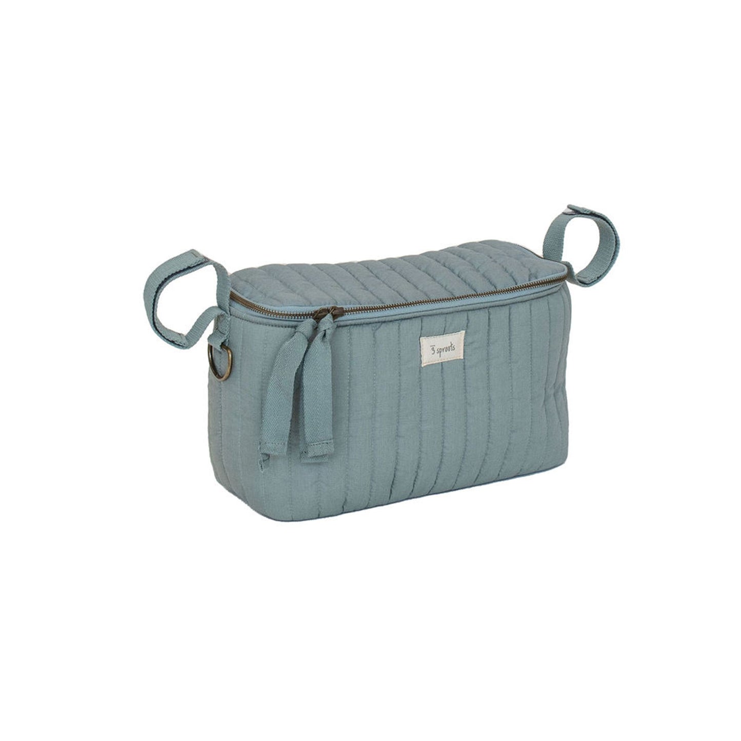 Borsa portaoggetti per passeggino - organizer passeggino - tessuto trapuntato