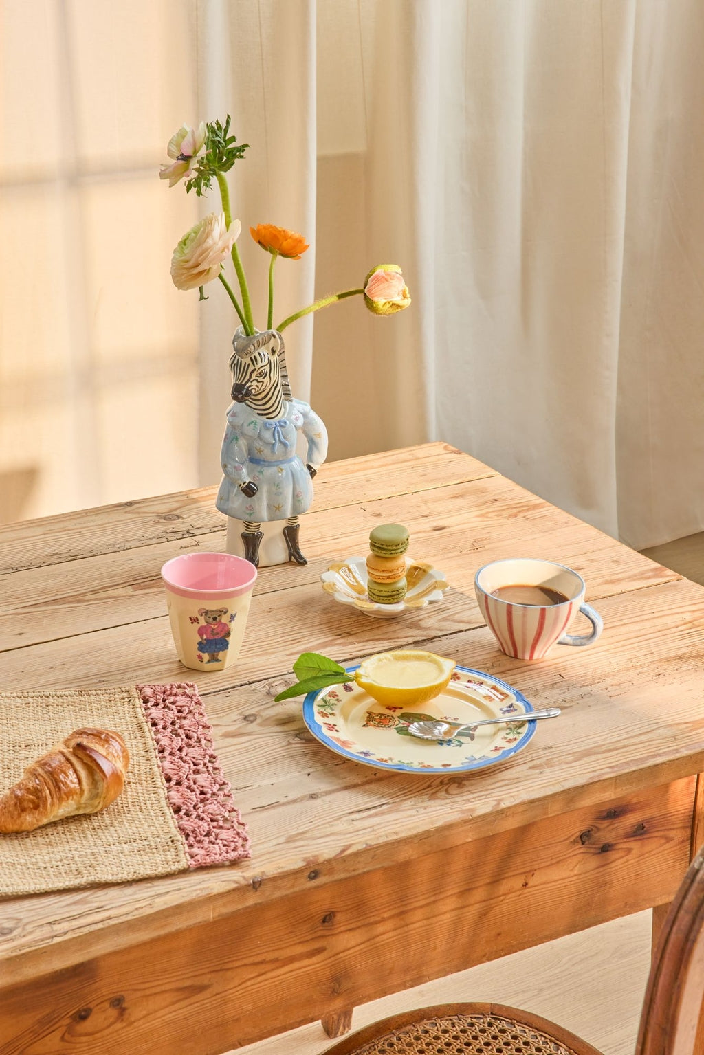 Piatto piano vintage Frutta - Nathalie Lété Print