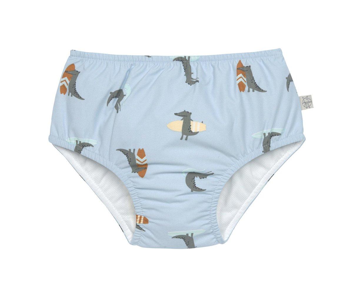 Costume contenitivo crocodile sky blue