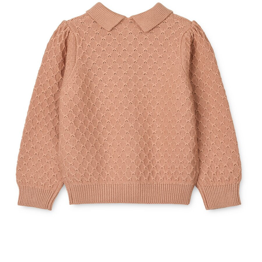 Cardigan in maglia JANE - 50% Cotone e 50% Lana