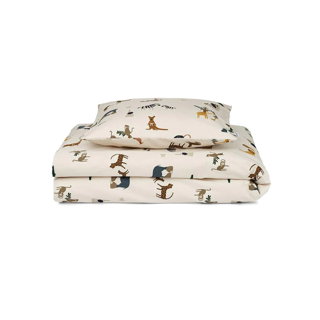 Set Copripiumino e Federa Ingeborg - 100x135 cm - 100% Cotone biologico