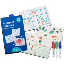 Gioco da viaggio: 3 tovagliette reversibili + 3 Mini Pennarelli