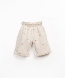 Pantaloni in jersey stampato