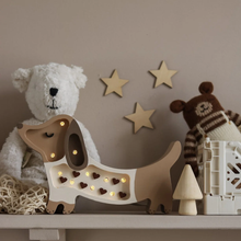 Mini Lampada Cagnolino Cioccolato Little Lights - Lampada LED