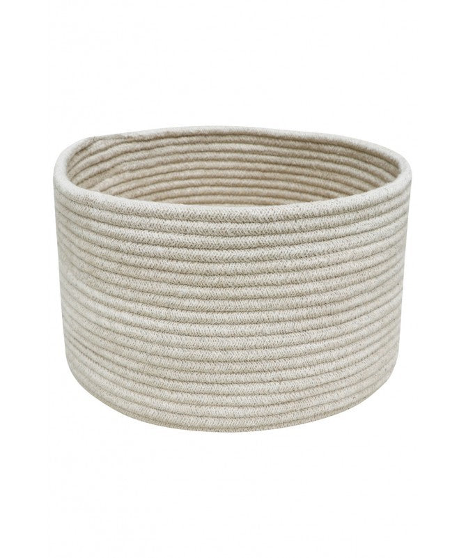 Contenitore porta oggetti Gram Natural - Ø35x20cm