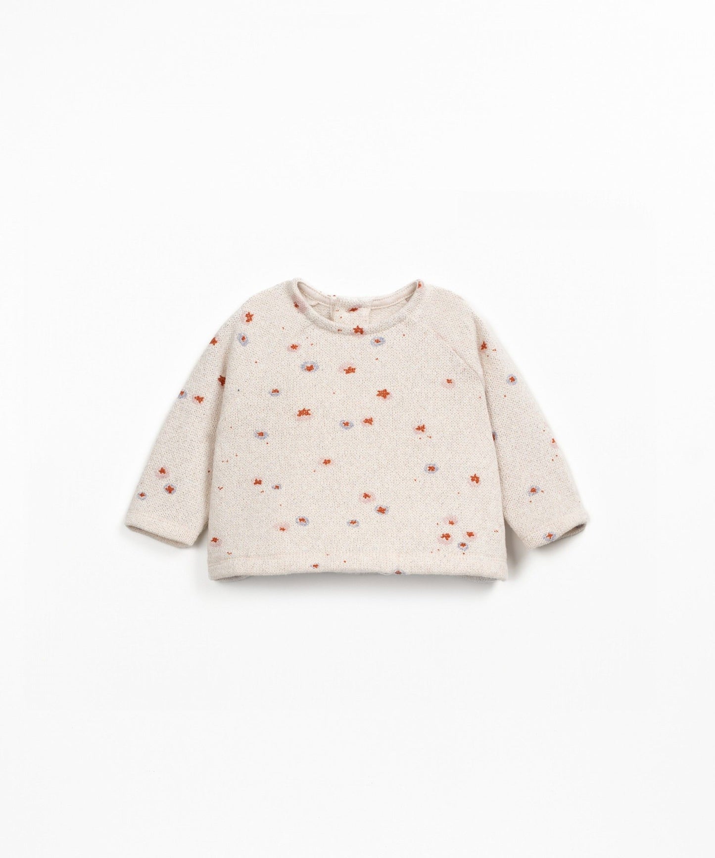 Maglione con stampa - 90% Cotone rigenerato e 10% Cotone riciclato