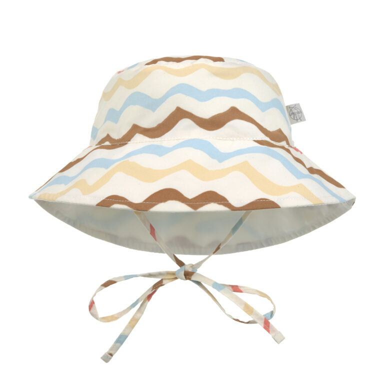 Cappello reversibile 50+uv waves sea salt