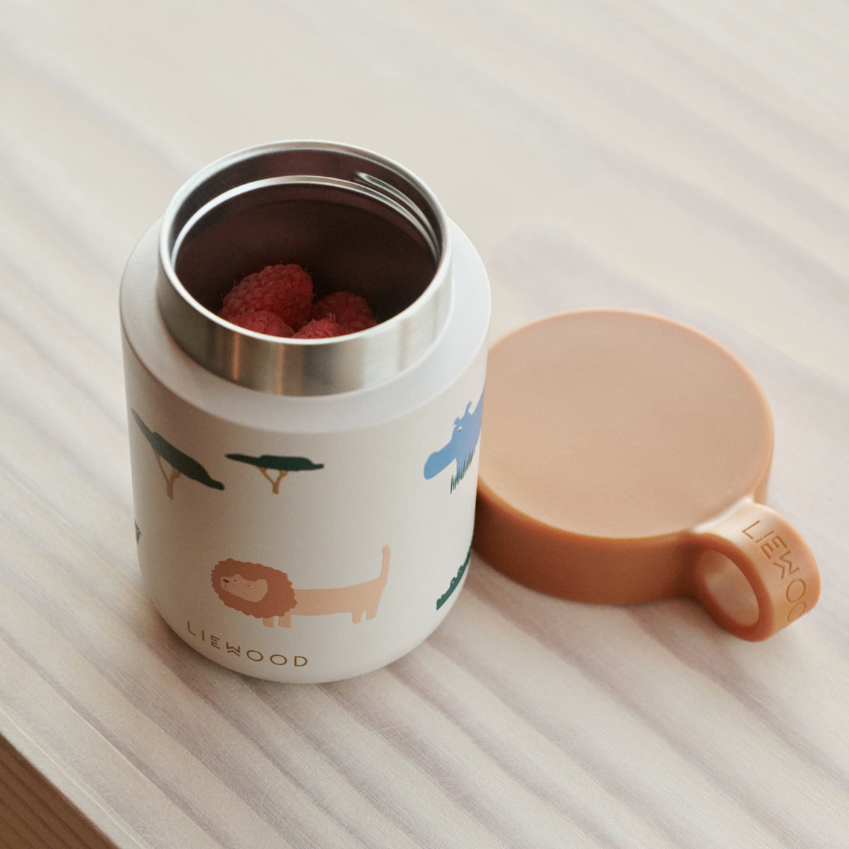 Thermos pappa kiani - con copertura in silicone