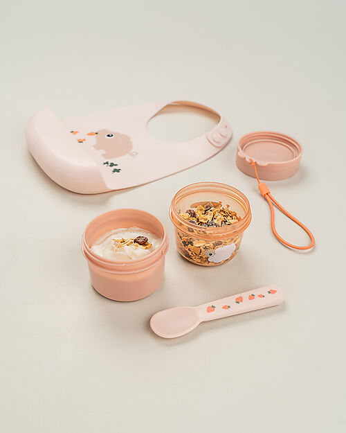 Bavaglio in silicone con tasca - Tiny Farm