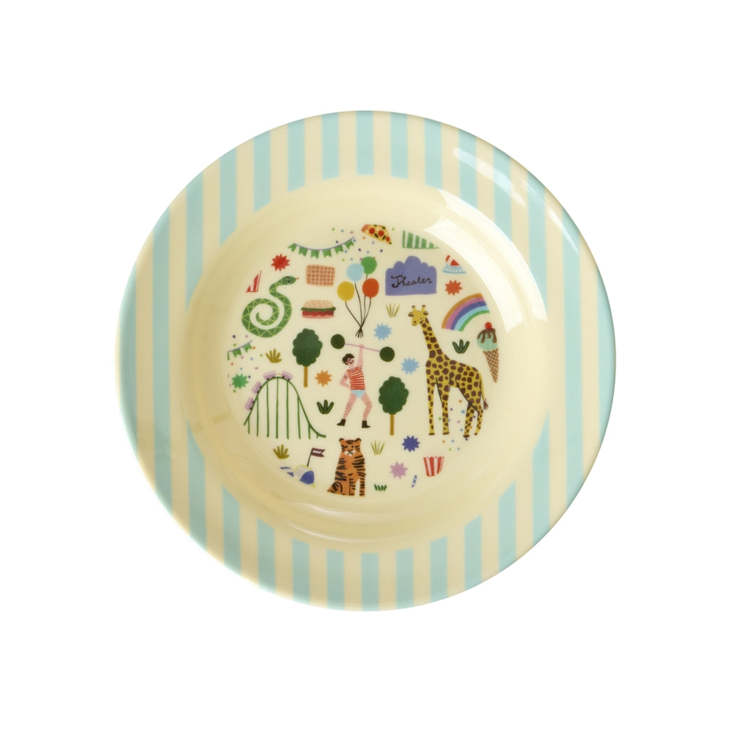 Piatto fondo per bambini in melamina
