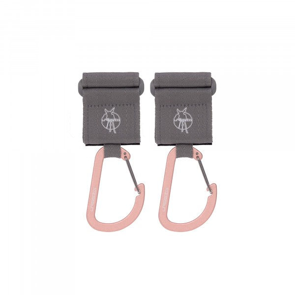 Ganci per passeggino con moschettone