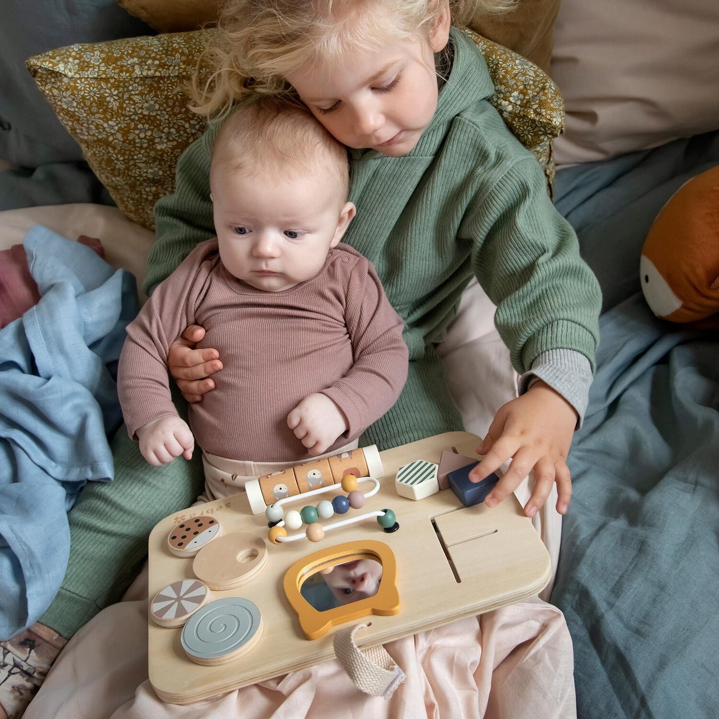 Pannello attività in legno Woodland