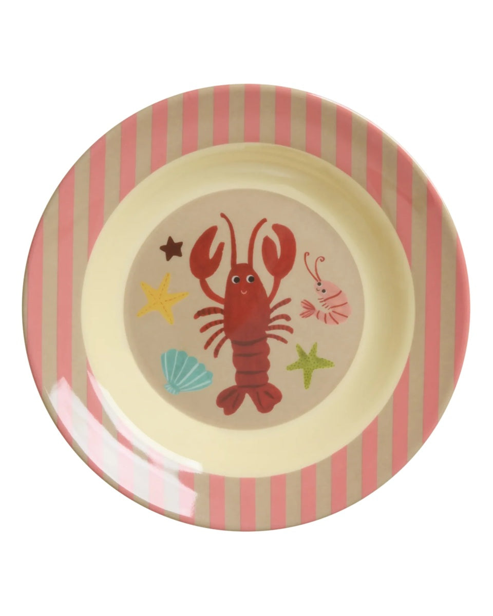 Piatto fondo per bambini in melamina