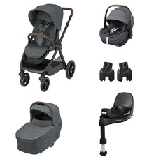Maxi Cosi Trio Oxford+ con ovetto Pebble 360 Pro² e base rotante - Ovetto reclinabile