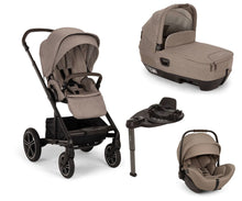 Nuna Trio Mixx Next con navicella Cari omologata auto e Arra Flex