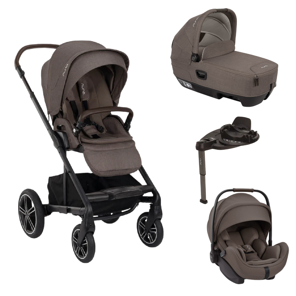 Nuna Trio Mixx Next con navicella Cari omologata auto e Arra Flex