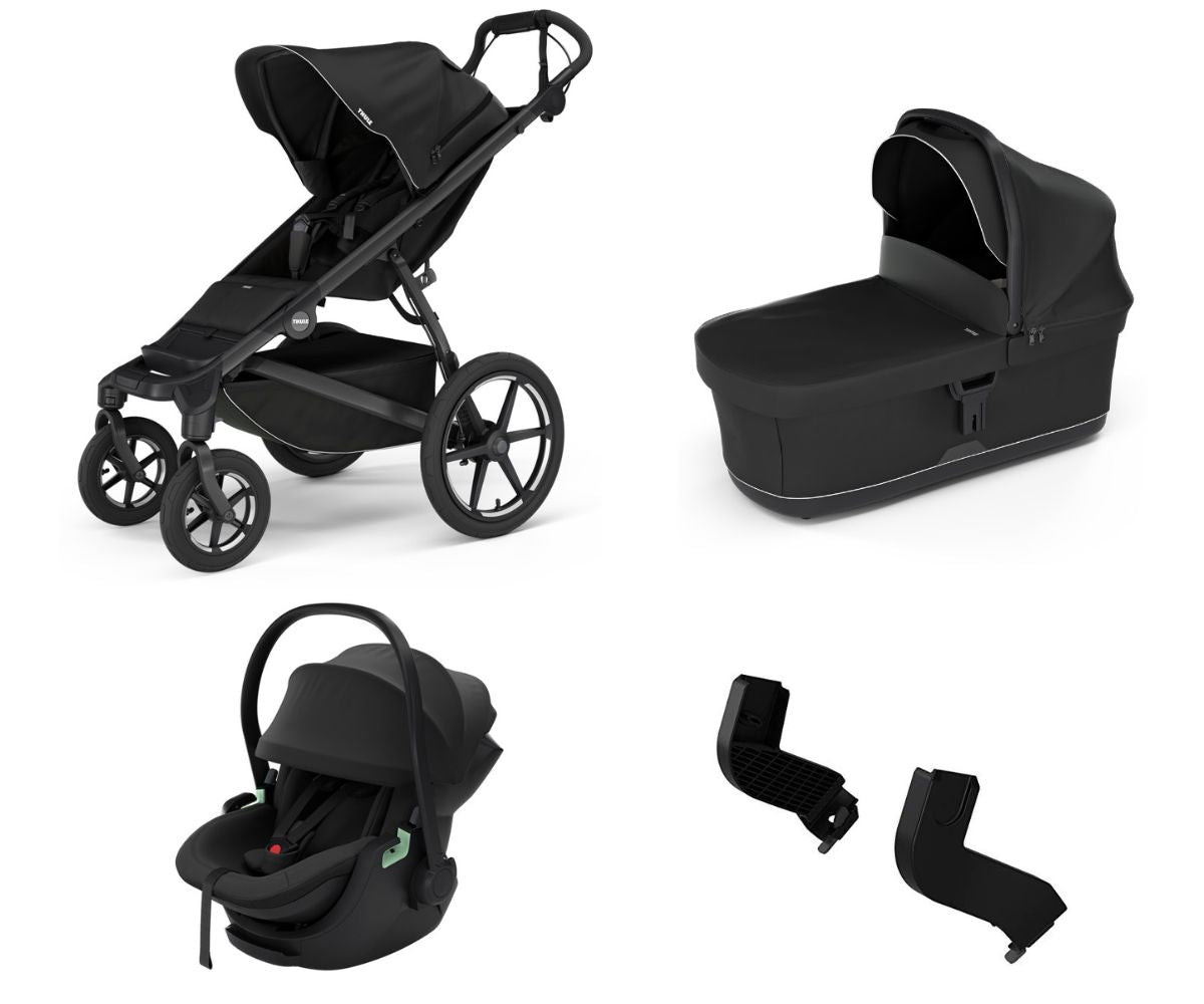 Trio Thule Urban Glide 4 - con ovetto reclinabile Maple