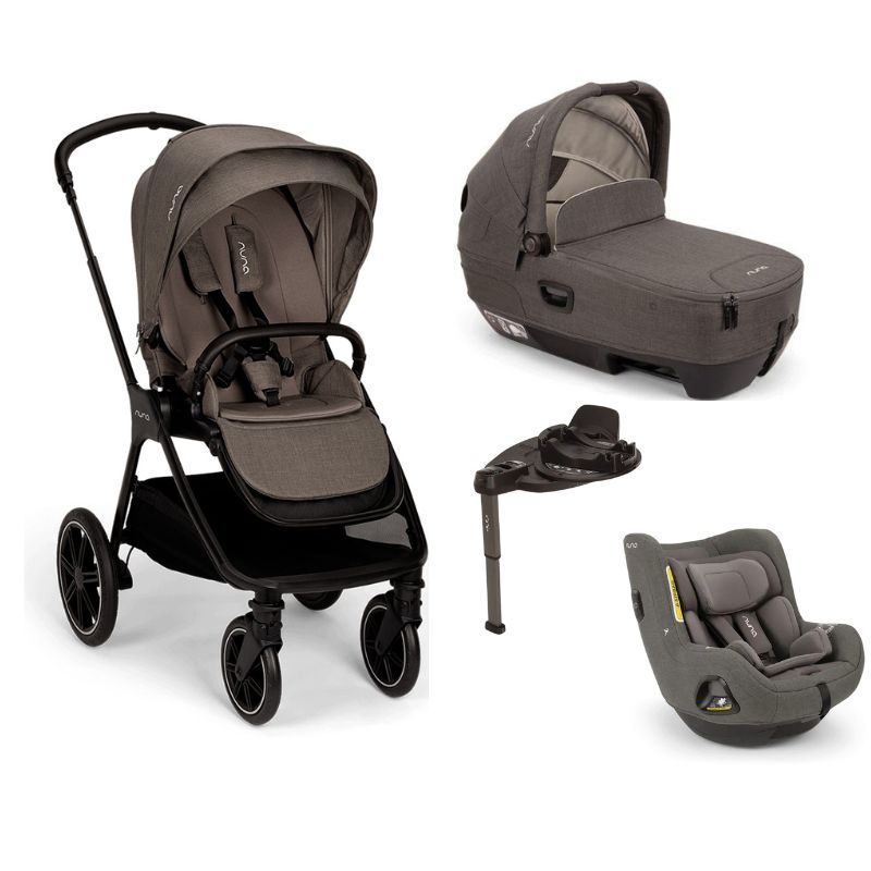 Nuna Trio Triv LX con navicella omologata Cari e seggiolino auto Todl Next - Next System 4 in 1