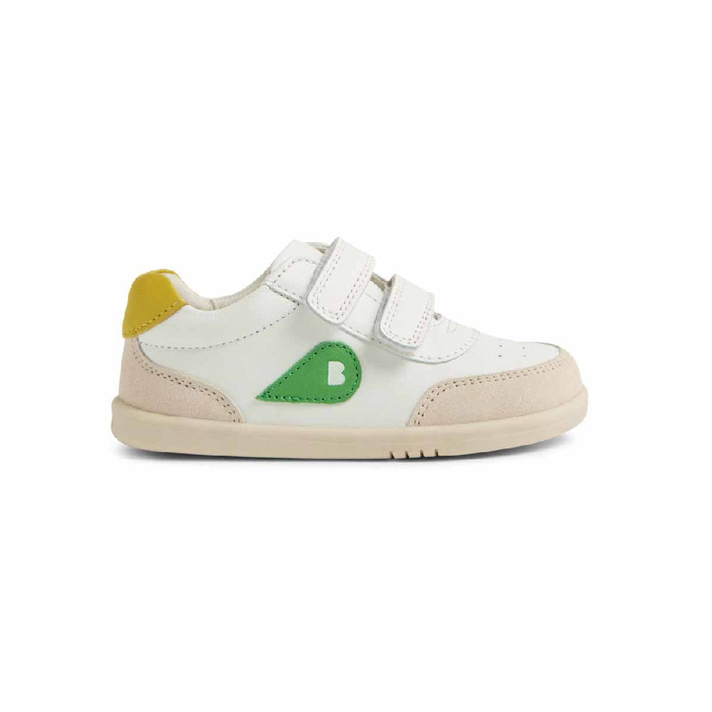 Scarpine I Walk Champ Chalk-White-Retro Green