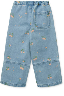 Pantaloni in denim cesar a gamba larga
