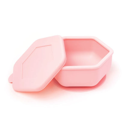 Piatto fondo con ventosa e coperchio - 100% Silicone