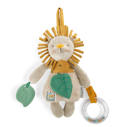 Peluche leone attività con sonaglio