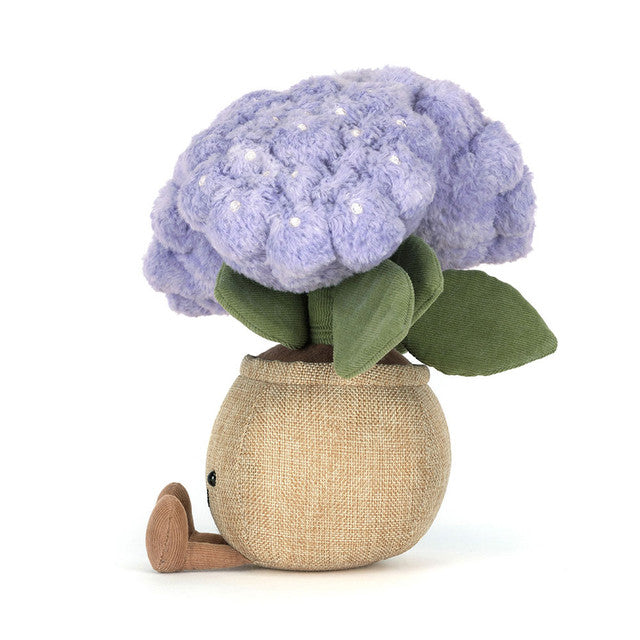 Peluche morbido Ortensia in vaso - Amuseables Hydrangea