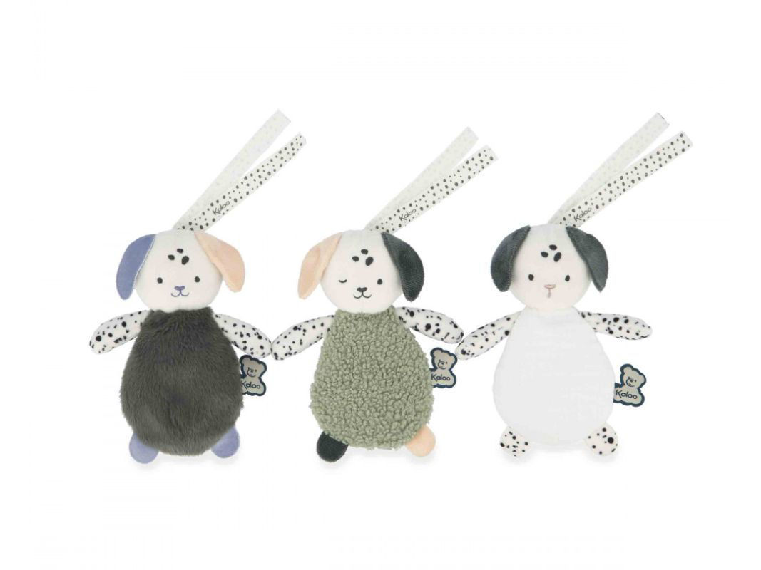 Set 3 Peluche Sensoriali Pendenti per Neonati