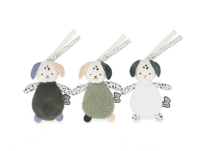 Set 3 Peluche Sensoriali Pendenti per Neonati