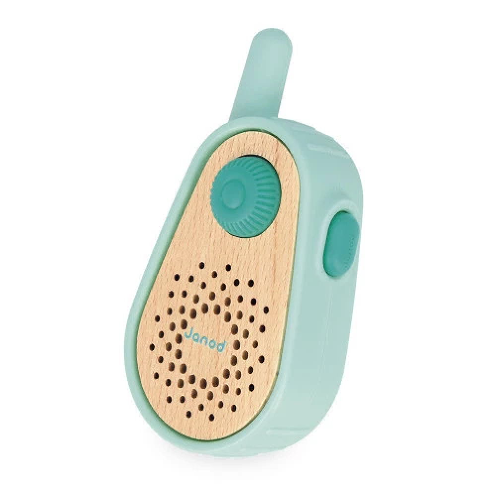Walkie-Talkie Ricaricabili in Legno FSC® 'Sly Fox' (Portata 300m)