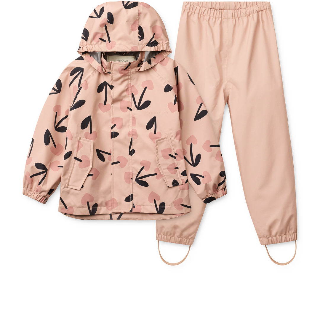 Set antipioggia Pedia - Completo giacca e pantaloni Wateroproof