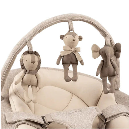 Sdraietta reclinabile Leaf Grow con arco giochi