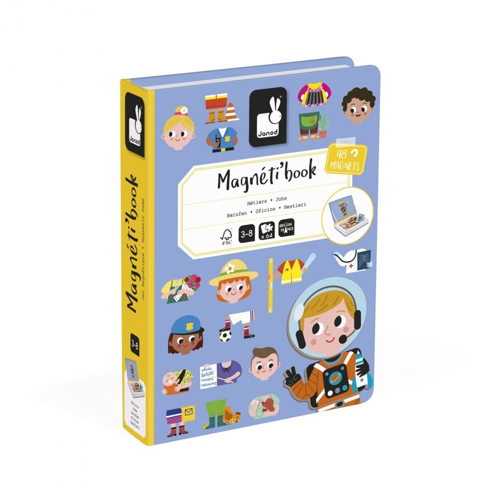 Magneti'Book Libro magnetico - Con sticker magnetici