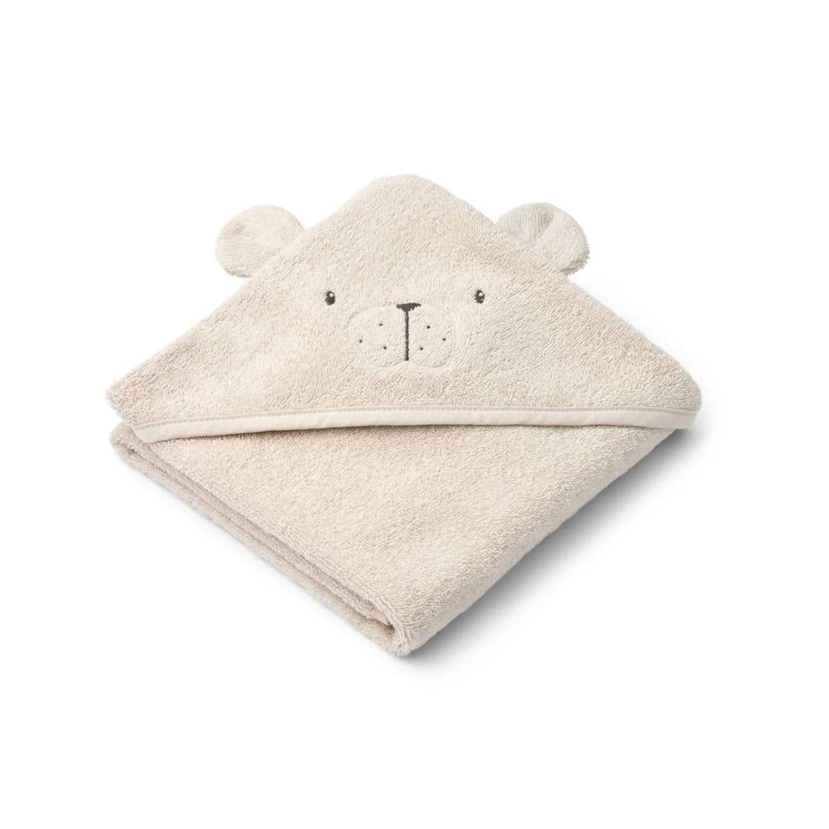 Accappatoio a triangolo baby Albert - con cappuccio - 100% Cotone biologico