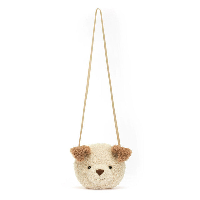 Borsa peluche cucciolo di cane