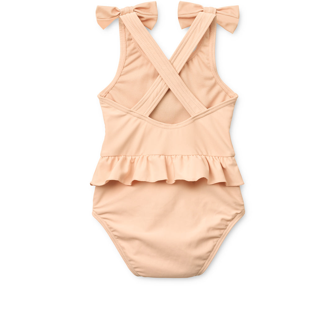 Costume Intero Amara con Volant e Bottoni Cambio Pannolino (UV40+)