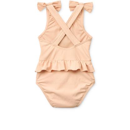 Costume Intero Amara con Volant e Bottoni Cambio Pannolino (UV40+)