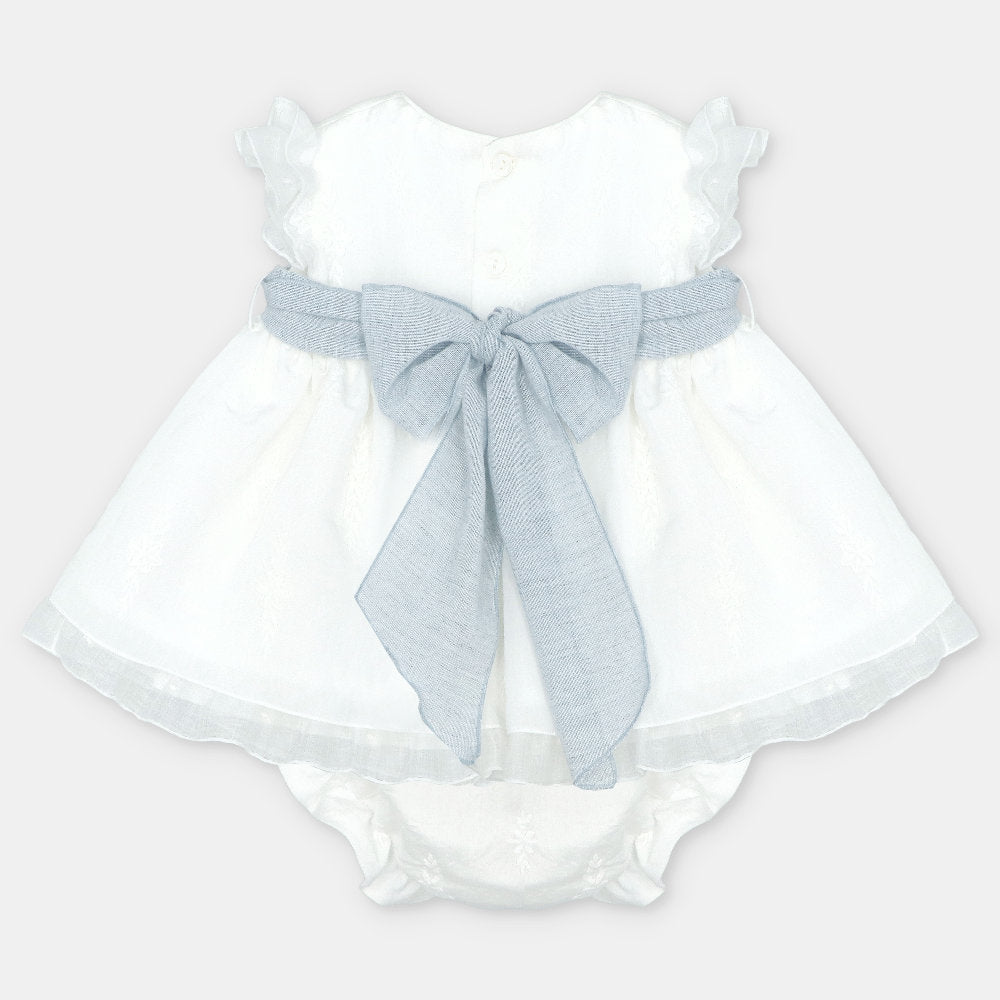 COMPLETO VESTITO-COULOTTE TESSUTO BAMBINA VICTORIA