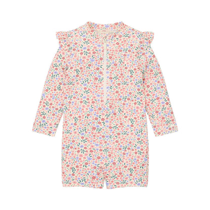 Costume da Bagno a Maniche Lunghe 'Dreamy Flowerfield' (Protezione UPF40+)