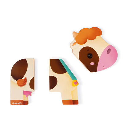 Animali della fattoria - Animali magnetici scomponibili