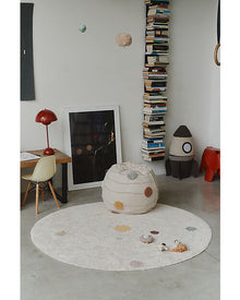Tappeto Gioco Lavabile - Solar System - Collezione Astronaut - Diametro 150 cm