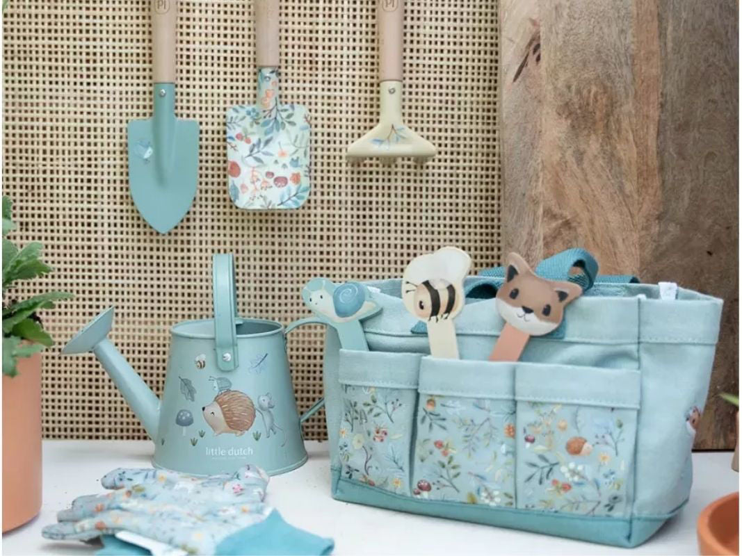 Set Giardinaggio per bambini Forest Friends - Con borsa - Set 10 Pezzi, 4+ Anni