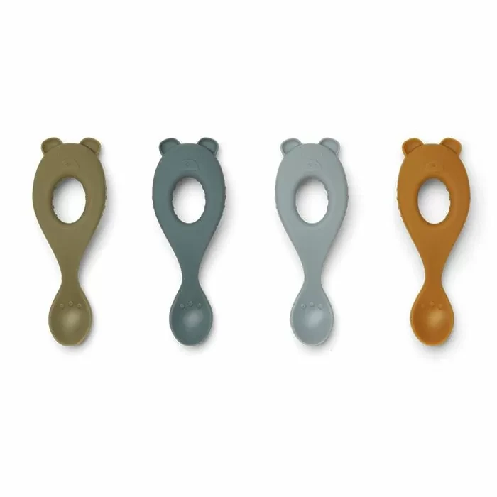 Set di cucchiai in silicone Liva - 4pezzi