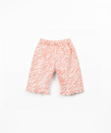 PANTALONI IN TESSUTO STAMPATO