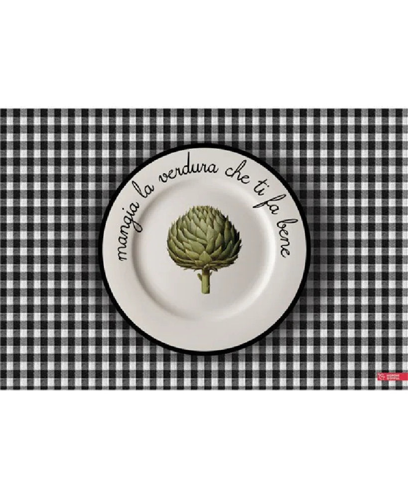 Tovaglietta americana 'Mangia e Impara' in Polipropilene