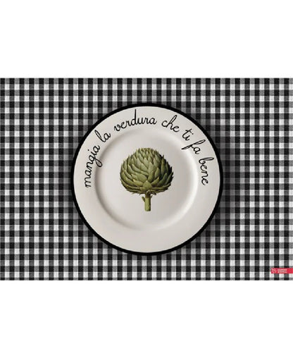 Tovaglietta americana 'Mangia e Impara' in Polipropilene